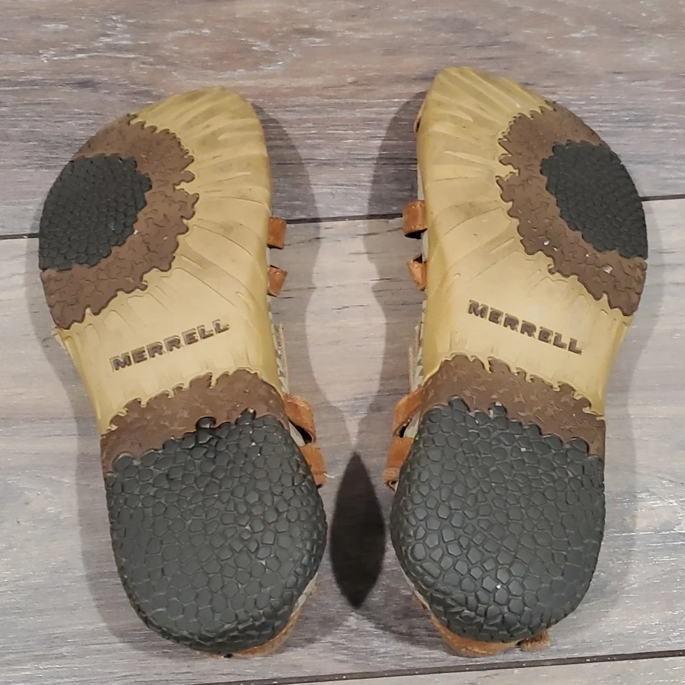 Sold Merrell Women outdoor hiking shoes Sandals sz 7 athletic Strappy slip on - Picture 8 of 10